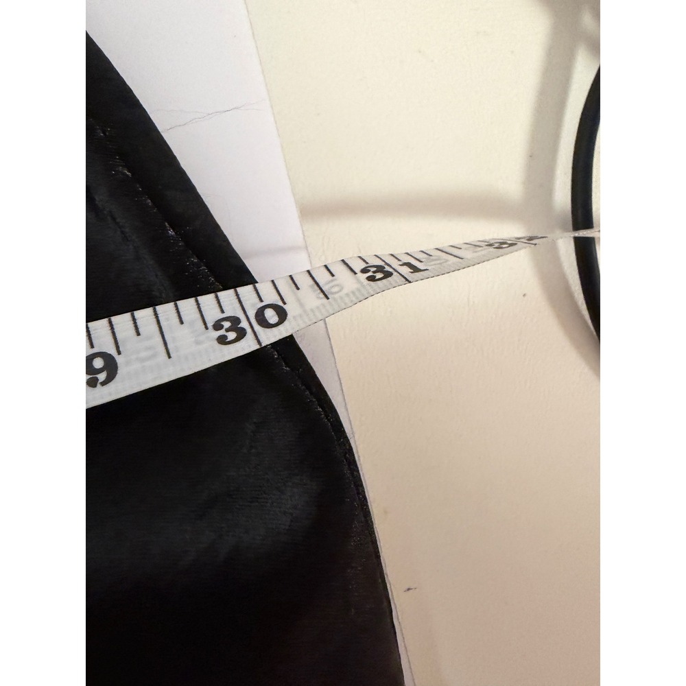 Standards & Practices Black Satin Cowl Neck Slip Midi Dress 3X - Picture 12 of 14